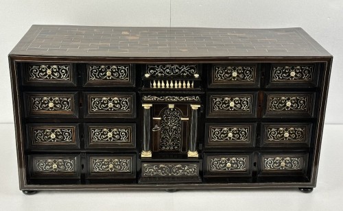 Cabinet d'époque XVIIe Toscane, Florence - Mobilier Style Louis XIII