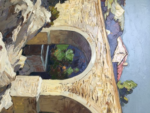 Antiquités - Gustave VIDAL (1895-1966) - Le vieux pont Romain