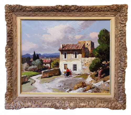 Gustave Vidal (1895-1966) - Paysage Provençal