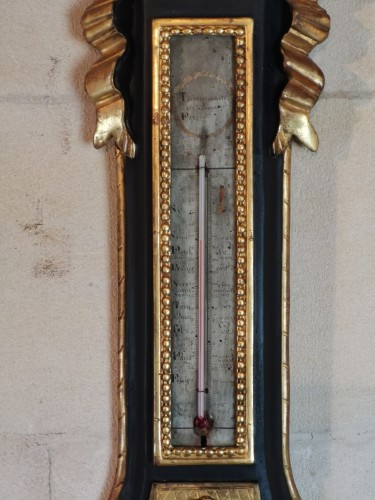 Objet de décoration Baromètre - Baromètre Néoclassique d’époque Louis XVI