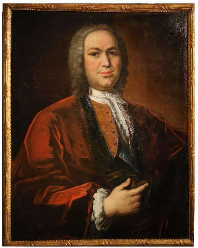 Portrait de Petrus Dupin, magistrat consulaire par de Angeli en 1739