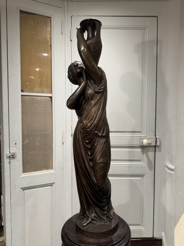 XIXe siècle - Femme drapée à l’antique - Pierre Loison (1816-1886)