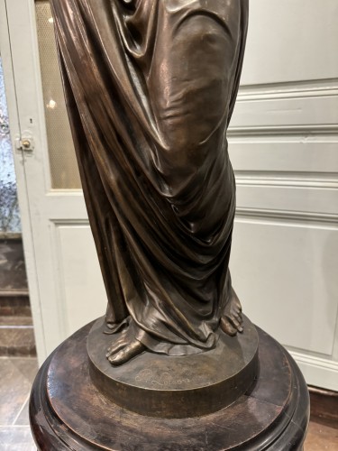 Antiquités - Femme drapée à l’antique - Pierre Loison (1816-1886)