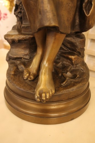 Antiquités - MOREAU Mathurin (1822-1912) - Jeune fille à la cruche