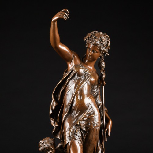 La Danse - Mathurin Moreau (1822- 1912) - Sculpture Style Napoléon III
