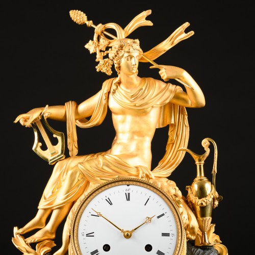 Pendule “Bacchus” d’époque Directoire attribuée à Pierre-Philippe Thomire - Apollo Art & Antiques