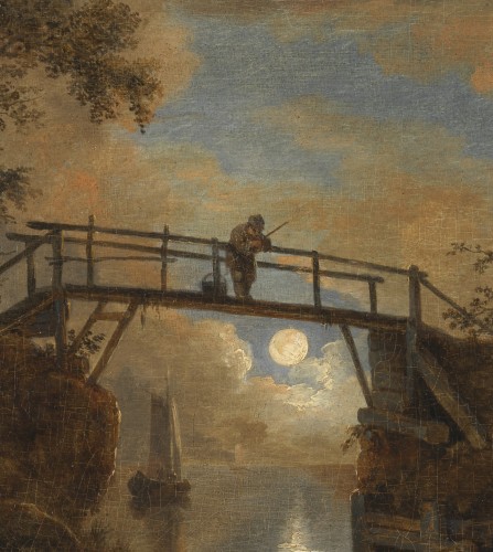 Clair de lune – Aert van der Neer (1603/04 – 1677) - Galerie Thierry Matranga