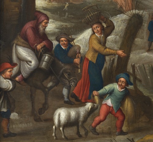 XVIIe siècle - L’Adoration des bergers – Anvers, première moitié du 17e siècle