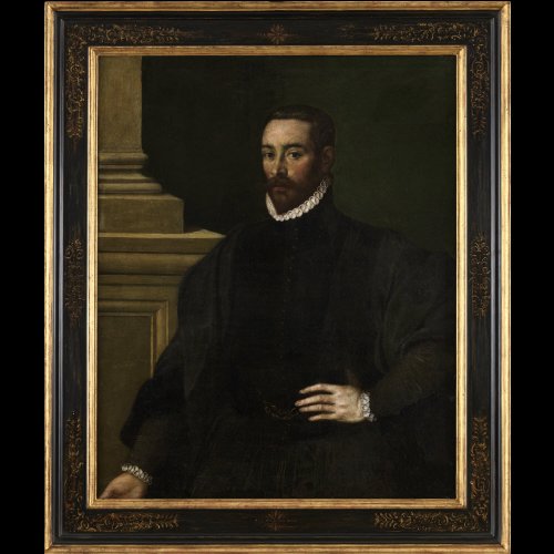 Portrait Italien XVIe siècle - Giovanni Battista Moroni (attribué à )