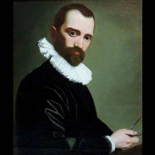 Portrait d’architecte vers 1590 – École italienne, cercle Federico Barocci - Tableaux et dessins Style Renaissance