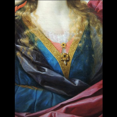 Marie-Madeleine Huile sur toile début XVIIe siècle attribuée à Abraham Janssens - Galerie Thierry Matranga
