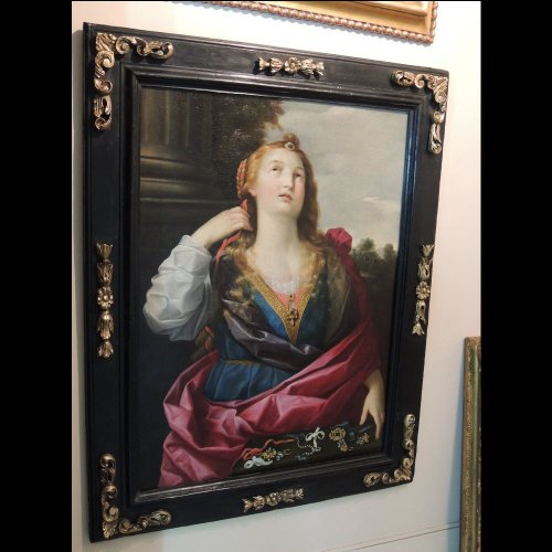 Marie-Madeleine Huile sur toile début XVIIe siècle attribuée à Abraham Janssens - Louis XIII
