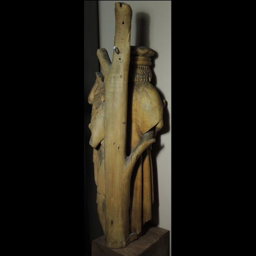 Saint Sébastien - Allemagne vers 1500 - Sculpture Style Moyen Âge