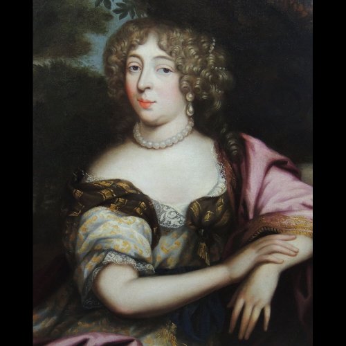 Anne Marie Louise d’Orléans vers 1660 - Tableaux et dessins Style Louis XIV