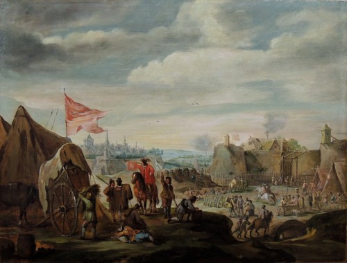 Robert van den Hoecke (1622 – 1668) - Siège de ville