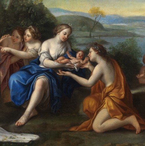 Tableaux et dessins Tableaux XVIIe siècle - La naissance d’Adonis - Marcantonio Franceschini (1648 – 1729) et atelier vers 1690