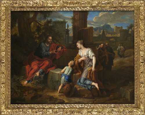 Le Christ et la Samaritaine - Attribué à Michel Corneille le Jeune (1642-1708)