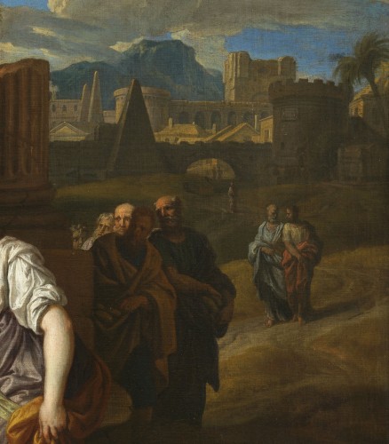 Le Christ et la Samaritaine - Attribué à Michel Corneille le Jeune (1642-1708) - Louis XIV