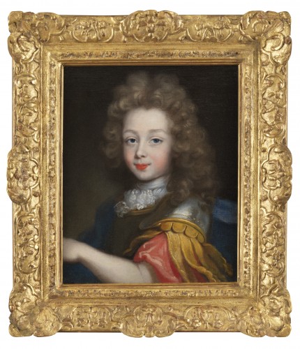 Portrait présumé du Duc de Maine vers 1680, attribué à Pierre Mignard (1612-1695)