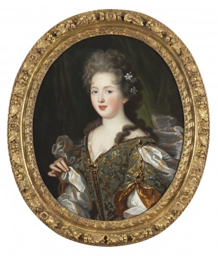 Portrait de jeune princesse – Entourage de Pierre Mignard (1612 – 1695)