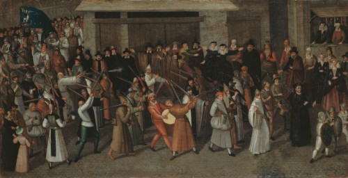 Antiquités - Procession de la Ligue – Ecole française de la fin du XVIe siècle