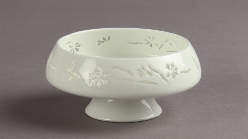 Coupe sur pied par Camille Naudot (1862-1938) - Céramiques, Porcelaines Style Art nouveau