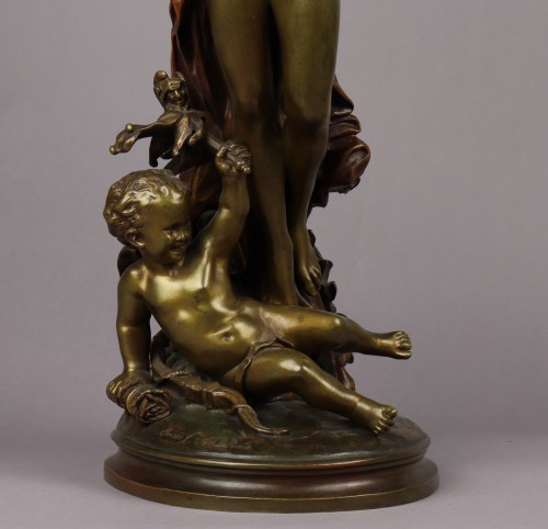 Sculpture Sculpture en Bronze - Le génie de la danse par Jean-Baptiste Carpeaux (1827-1875)
