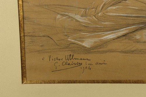 XXe siècle - Portrait de Sarah Bernhardt - Georges Clairin (1843-1919)