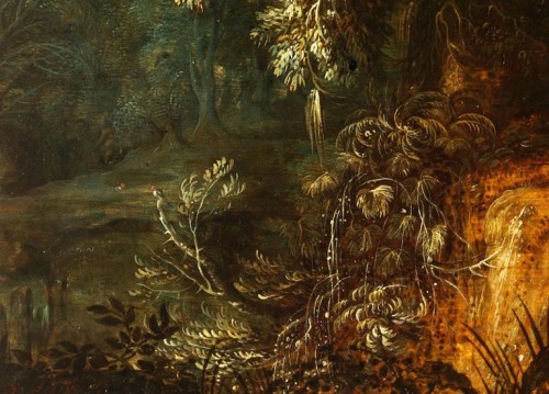 Paysage avec un chêne majestueux attribué à Alexandre Keirinckx - Arte Fact Fine Art