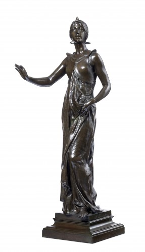 L'Éloquence - Albert Desenfans (1845 – 1938) - Sculpture Style 