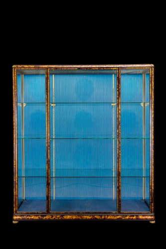 Pair de vitrines Art Déco en écaille de tortue - Frans Franck (1872 - 1932) - Artimo