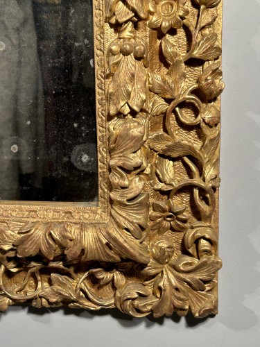 Antiquités - Miroir Jupiter sur son aigle, Aix en Provence époque Louis XIV