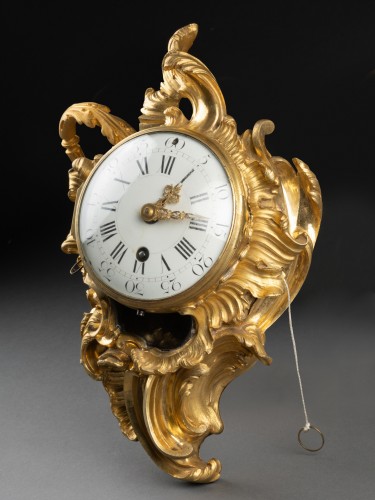 Réveil d’alcôve par J.J de St Germain, Paris vers 1760 - Horlogerie Style Louis XV