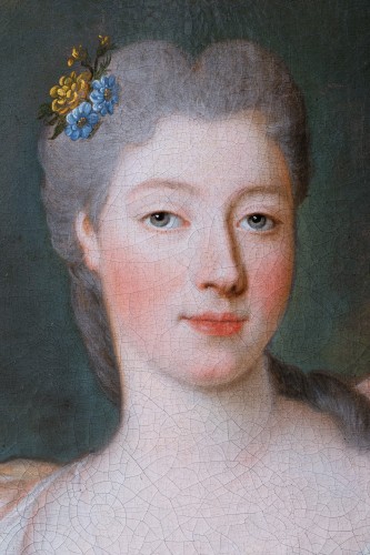 Louis XV - Princesse de Lorraine en source, par Pierre Gobert et atelier, vers 1730