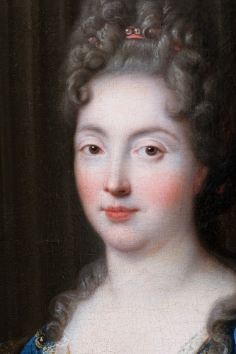 Portrait de Marie-Anne de Bourbon, attribué à François de Troy, époque Louis XIV - Franck Baptiste Paris