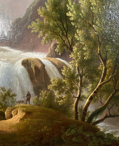 XIXe siècle - La cascade des Marmores, Martin Verstappen vers 1810