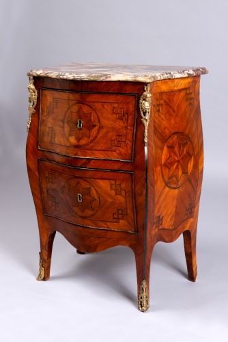 Commode italienne, Naples XVIIIe siècle - Mobilier Style 