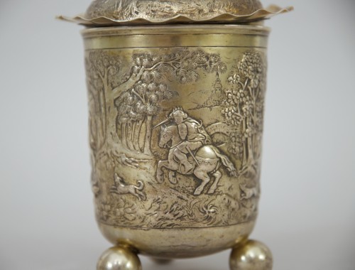 XIXe siècle - Gobelet en argent