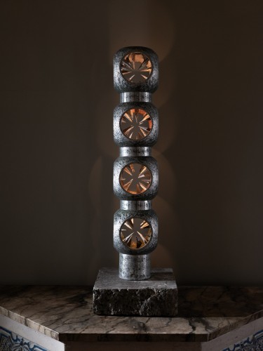 XXe siècle - Lampe sculpture