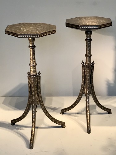 Mobilier Table & Guéridon - Paire de guéridons Ottoman