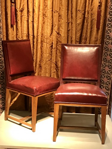 Série de quatre chaises - Sièges Style Années 50-60