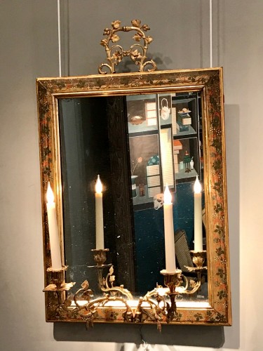 Antiquités - Paire de miroirs