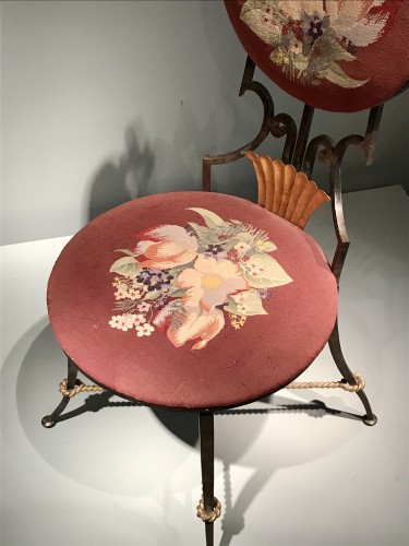 XXe siècle - Chaise par Gilbert Poillerat