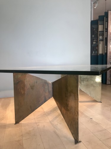 Mobilier Table & Guéridon - Table sculpture par Georges Addor vers 1953/54