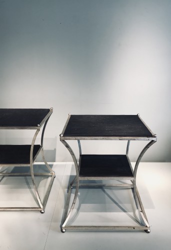 Mobilier Table & Guéridon - Paire de bouts de canapé