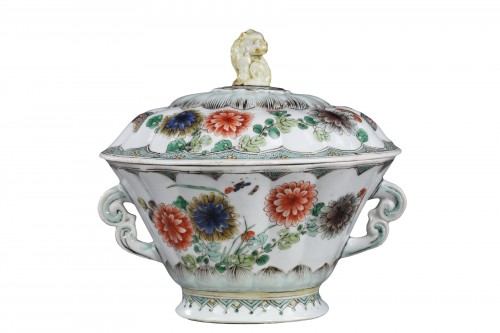 Écuelle en porcelaine de la Famille Verte - Kangxi 1662/1722