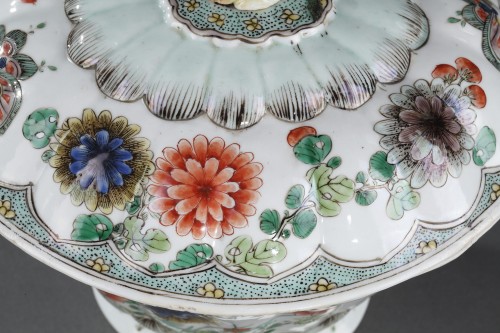 Écuelle en porcelaine de la Famille Verte - Kangxi 1662/1722 - Céramiques, Porcelaines Style 