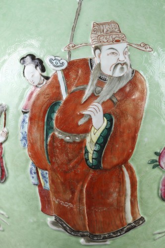 Grand vase en porcelaine - Chine 19e siècle - Arts d
