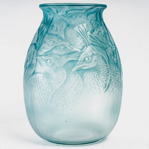 Verrerie, Cristallerie  - 1928 René Lalique - Vase "Borromée" 
