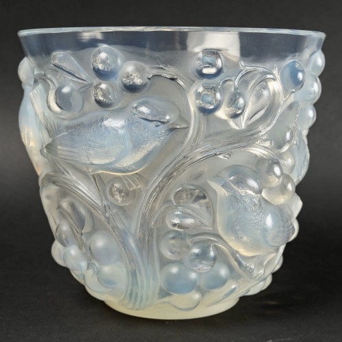 Verrerie, Cristallerie  - 1927 René Lalique - Vase Avallon